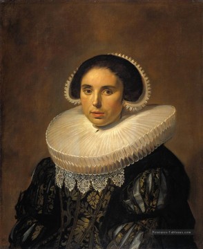  femme - Portrait d’une femme peut être Sara Wolphaerts van Diemen Siècle d’or Frans Hals